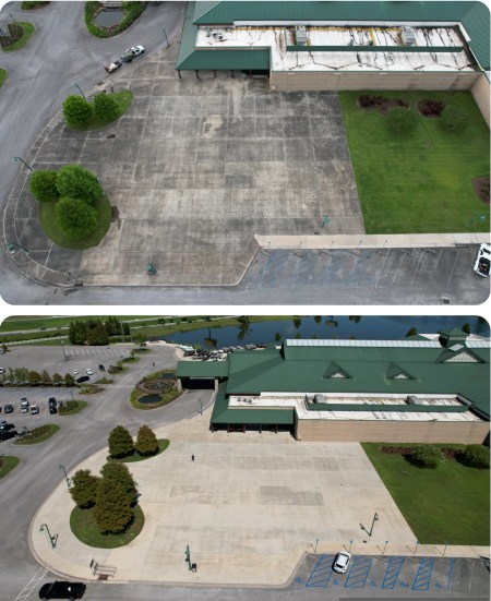 Parking Lot Cleaning